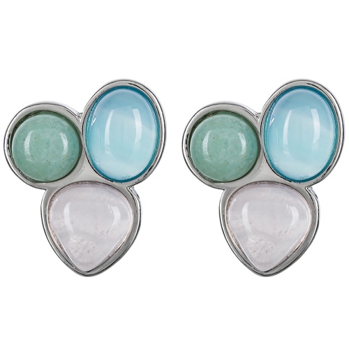 Серьги Possebon Azul, Q.Roze, Q.Verde, A0292.20.7.17 S фото 3